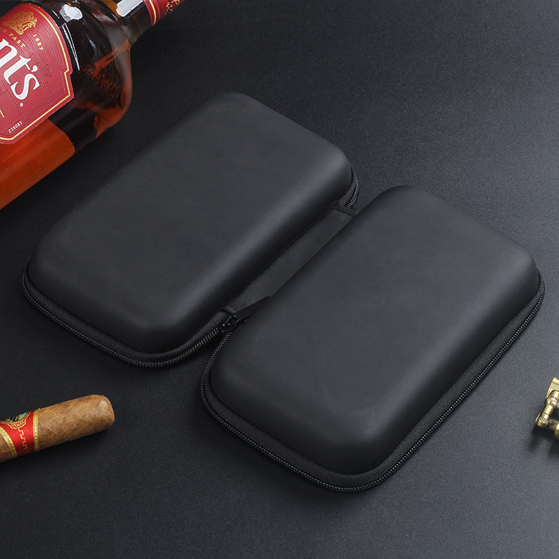EVA cigāru soma 8 gab. lielas ietilpības cigāru instrumentu glabāšanas kaste āra ceļojumu pārnēsājama vīriešu cigarešu rokas soma