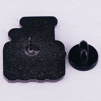 Емайлирана игла за тостер Grumpy сладка резен препечен хляб за закуска с игла за яка