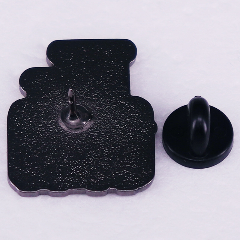 Емайлирана игла за тостер Grumpy сладка резен препечен хляб за закуска с игла за яка