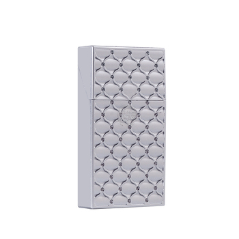 Cigarešu etvija 20 iepakojums, vesels iepakojums, plāns urbis, personalizēts plastmasas sieviešu smalks cigarešu etvija, pagarināta, bieza, sviedriem izturīga, pretspiešanas atlokāma vāciņa