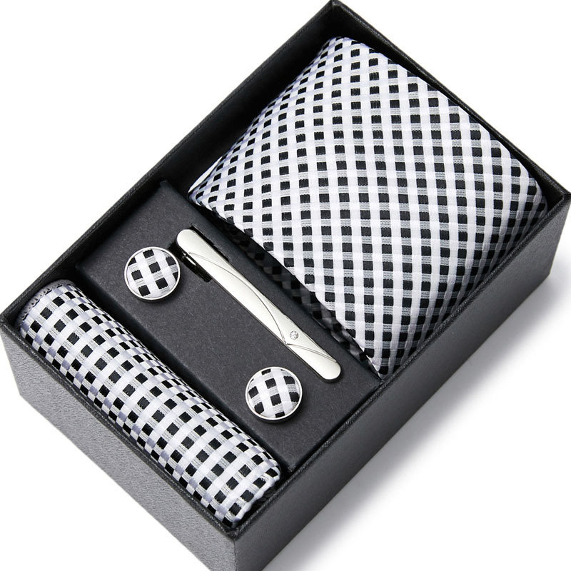 2025 m. rudens naujas penkių dalių kaklaraiščių rinkinys su anakardžių gėlėmis Guangdžou gamintojo vietoje, tarpvalstybinis karštas išpardavimas