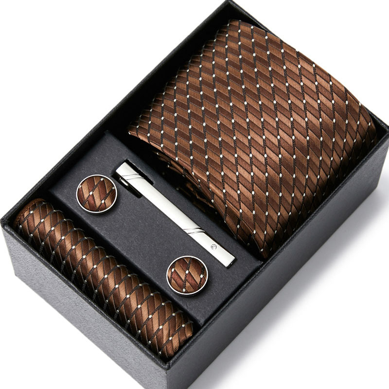 2025 m. rudens naujas penkių dalių kaklaraiščių rinkinys su anakardžių gėlėmis Guangdžou gamintojo vietoje, tarpvalstybinis karštas išpardavimas