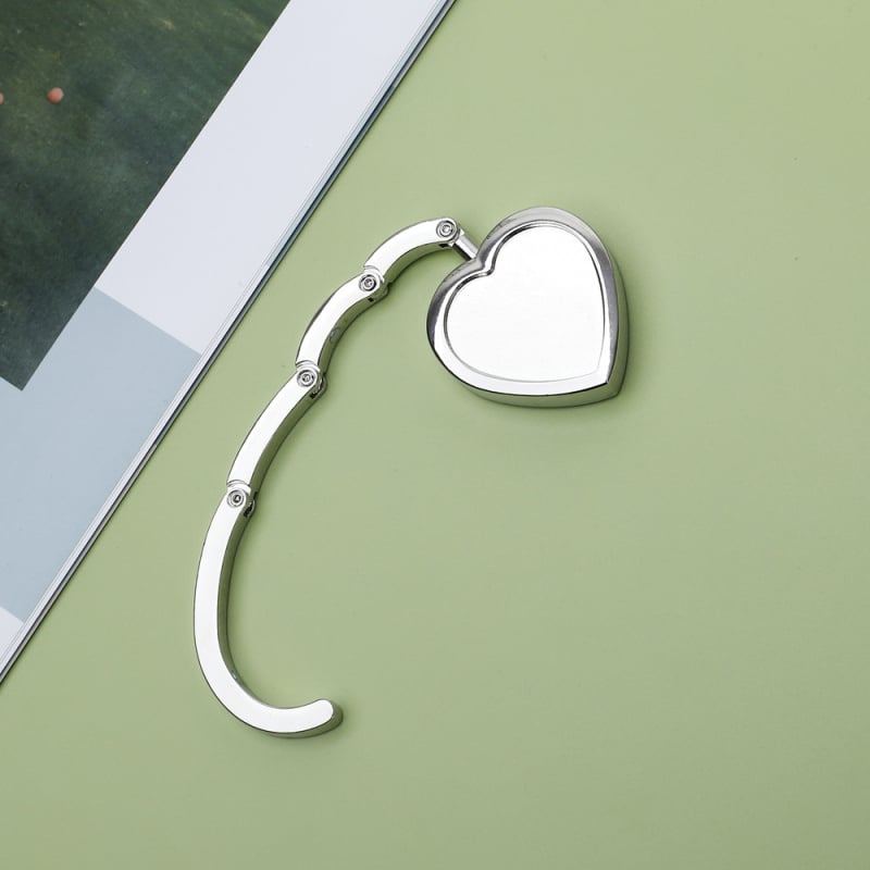 Cârlig creativ portabil practic pliabil pentru geantă, cârlig pentru geantă de masă, cuier metalic pentru geantă, furnizare directă din fabrică