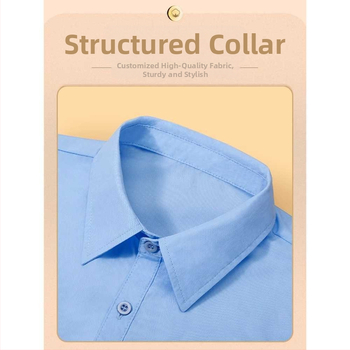 Γυναικείο Ψεύτικο Γιακά Πουλόβερ με Διακόσμηση Γιακά Πουλόβερ Ψεύτικο Γιακά Πουλόβερ σε all-in-one χρώμα, Γυναικείο Μπλε Κάθετο Γιακά Αξεσουάρ για το Καλοκαίρι και το Φθινόπωρο