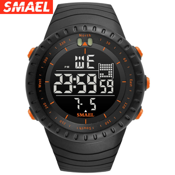 SMAEL Smale multifunktsionaalne õuekell meestele veekindel spordielektrooniline kell helendav äratuskell hulgimüük