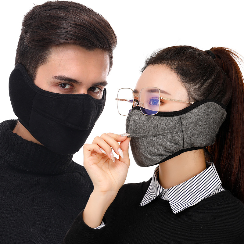 Gamintojo didmeninė prekyba žieminėmis šiltomis mados ausų apsaugos kaukėmis ir ausinėmis, integruotomis lauko dviračių sportui, su vilnos pamušalu, storinančiomis, atspariomis vėjui ir šalčiui