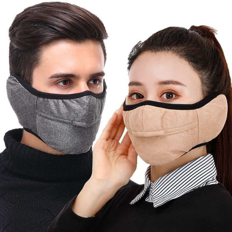 Gamintojo didmeninė prekyba žieminėmis šiltomis mados ausų apsaugos kaukėmis ir ausinėmis, integruotomis lauko dviračių sportui, su vilnos pamušalu, storinančiomis, atspariomis vėjui ir šalčiui