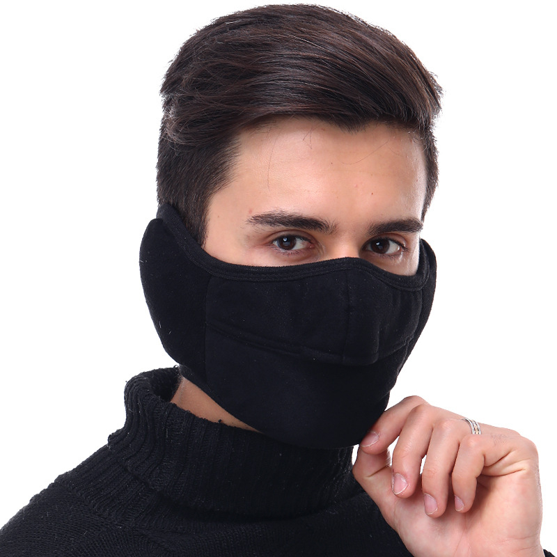 Gamintojo didmeninė prekyba žieminėmis šiltomis mados ausų apsaugos kaukėmis ir ausinėmis, integruotomis lauko dviračių sportui, su vilnos pamušalu, storinančiomis, atspariomis vėjui ir šalčiui