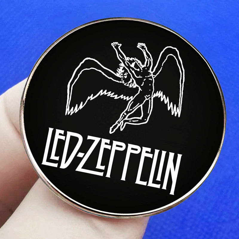 Zeppelin broš britanski metal rock bend broš od legure za značke igle i pribor