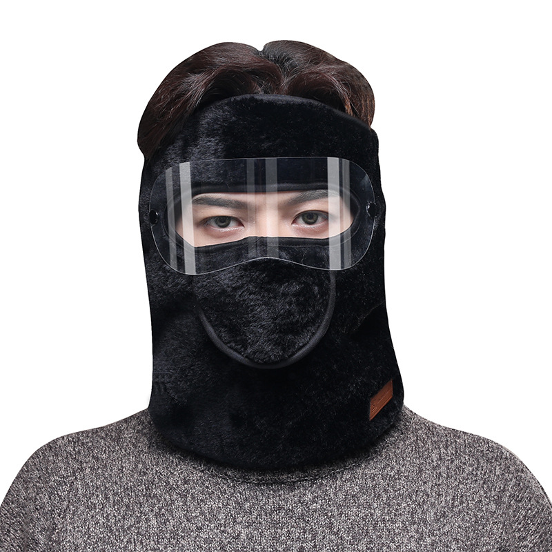 Žiemos nauja šalčiui atspari, šilumą palaikanti viso veido kaukė vyrams ir moterims, skirta jojimo kaklo apsaugai, elektrinių automobilių ir motociklų galvos apdangalas