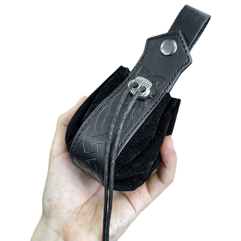 Pārrobežu daudzplatformu karsti pārdota vikingu stila viduslaiku somiņa, ko var pakārt pie jostas monētu maka retro jostas soma