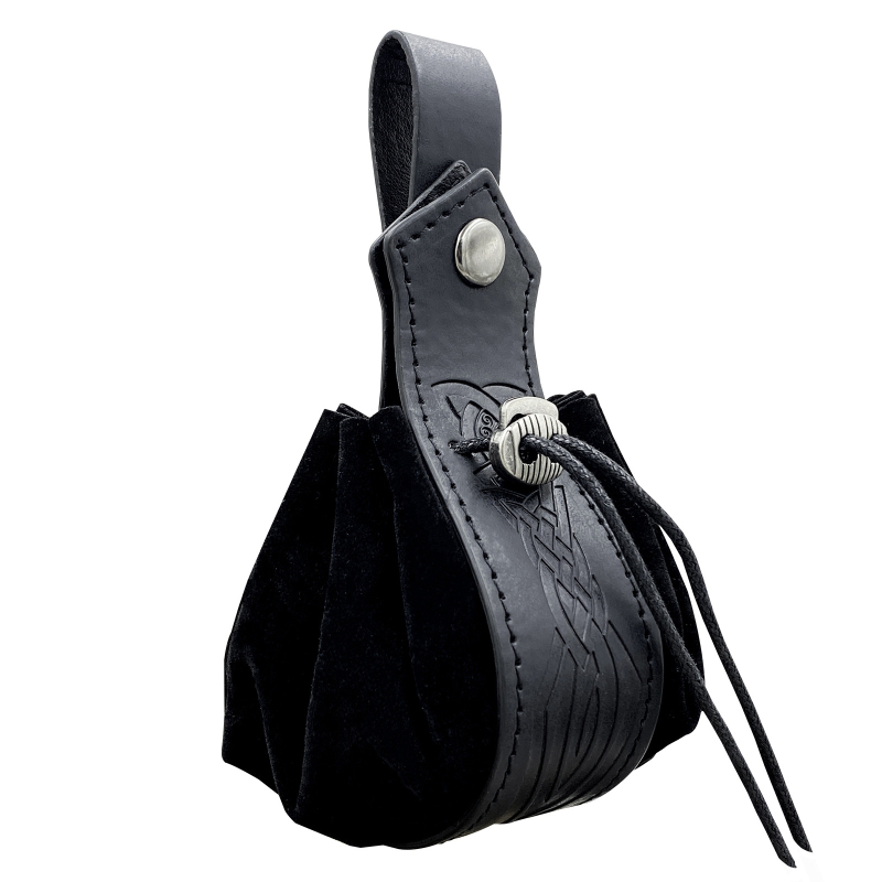 Pārrobežu daudzplatformu karsti pārdota vikingu stila viduslaiku somiņa, ko var pakārt pie jostas monētu maka retro jostas soma