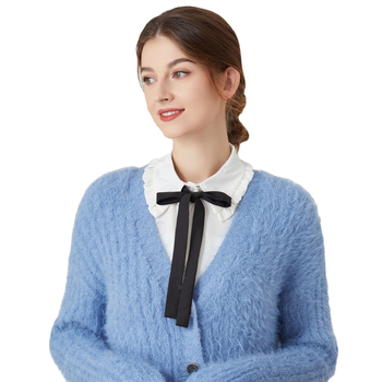 Γυναικείο Ψεύτικο Κολάρο Γυναικείο Φθινόπωρο και Χειμώνας Μοντέρνο Μοντέρνο Κολάρο με Μυτερό Κολάρο Houndstooth Γυναικείο Μακρύ Κολάρο Πουκαμίσου Άνοιξη και Φθινόπωρο