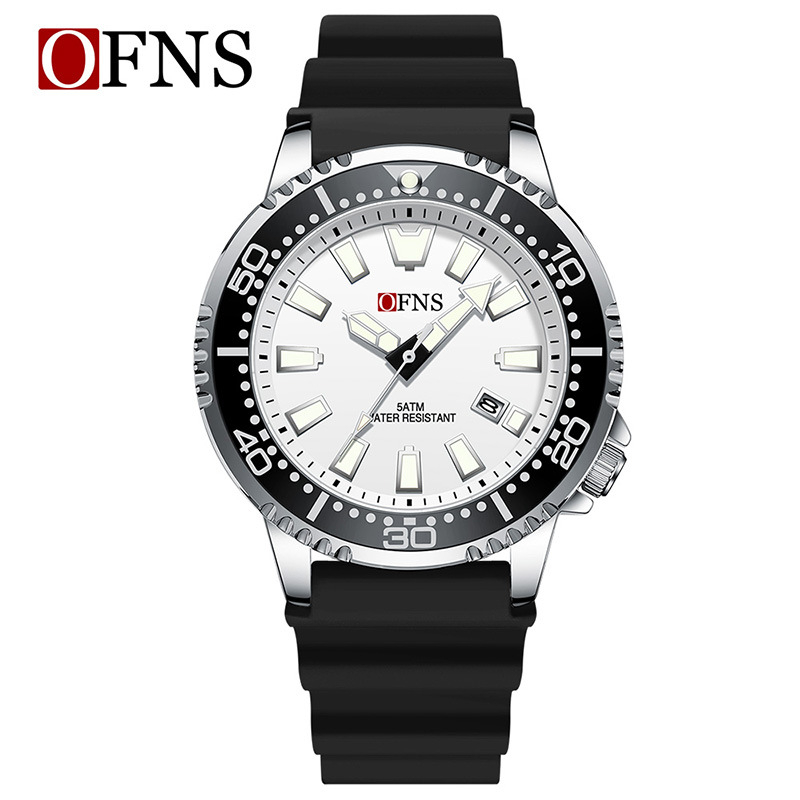 O'Fannie divatos férfi karórája, divatos, alkalmi, vízálló kvarcóra, világító, egyetlen naptárral ellátott férfi karóra, raktáron, közvetlen szállítás