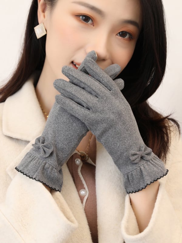 Saksa kindad Talvised naiste kevad- ja sügiskindad Saksa sametist õhukesed puuvillased jalgrattasõidukindad tuulekindlad soojad fliisvoodriga külmakindlad puutetundliku ekraaniga elektriauto kindad