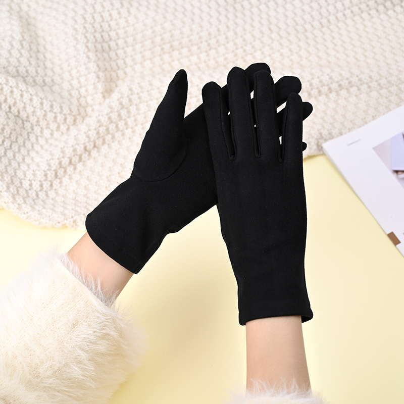 Saksa kindad Talvised naiste kevad- ja sügiskindad Saksa sametist õhukesed puuvillased jalgrattasõidukindad tuulekindlad soojad fliisvoodriga külmakindlad puutetundliku ekraaniga elektriauto kindad