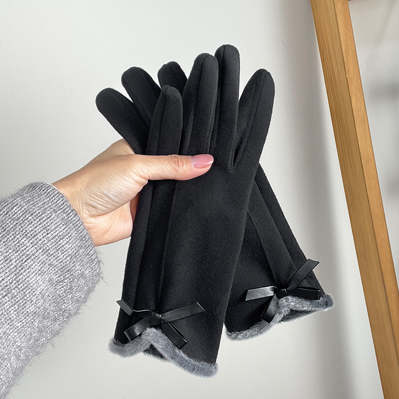 Saksa kindad Talvised naiste kevad- ja sügiskindad Saksa sametist õhukesed puuvillased jalgrattasõidukindad tuulekindlad soojad fliisvoodriga külmakindlad puutetundliku ekraaniga elektriauto kindad