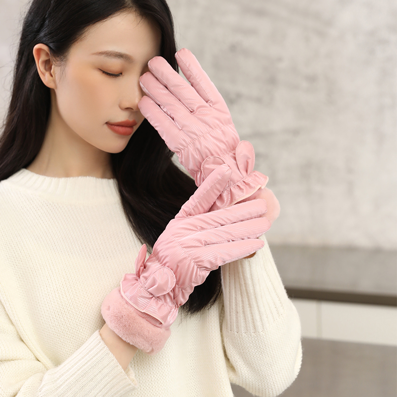 Saksa kindad Talvised naiste kevad- ja sügiskindad Saksa sametist õhukesed puuvillased jalgrattasõidukindad tuulekindlad soojad fliisvoodriga külmakindlad puutetundliku ekraaniga elektriauto kindad