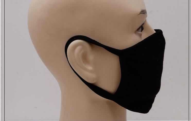 Puhasmustade isiksusega soojade maskide korea versioon, välistingimustes kasutatavad tolmukindlad kolmemõõtmelised puuvillased butiik-meeste maskid, hulgimüügi kohapealne pakkumine