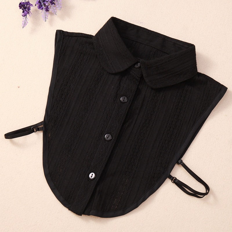 Ženski pulover s lažnim ovratnikom, ukrasni nabrani ovratnik, ovratnik do pola tijela, jesen/zima, proljeće, osnovni žakard pamučni pulover s okruglim izrezom