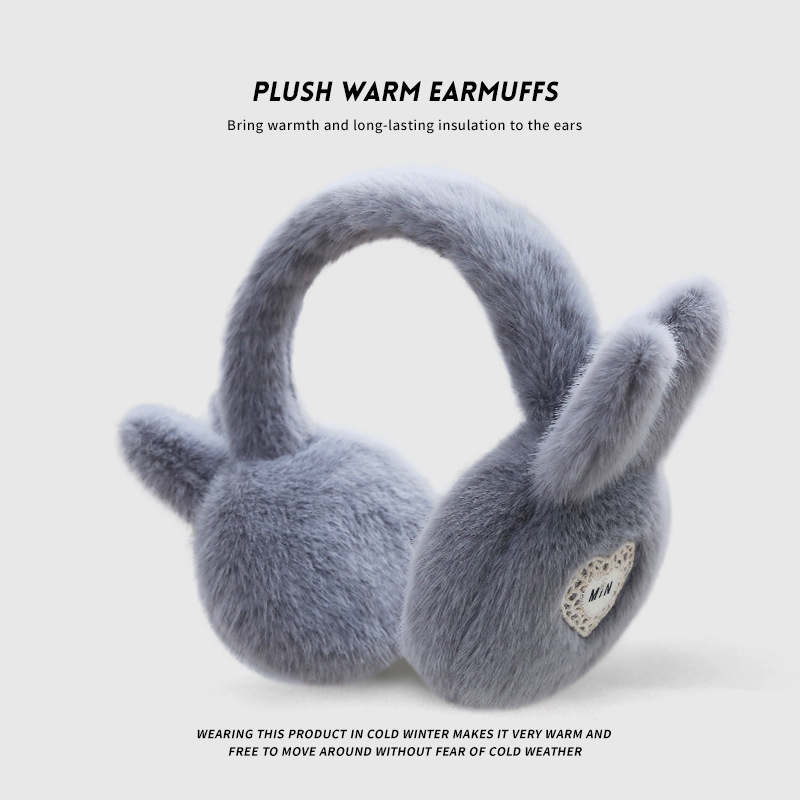 Zimski ženski štitnici za uši, topli za jahanje, protiv smrzavanja, plišani slatki štitnici za uši za studente, zimski štitnici za uši, torba za zaštitu ušiju