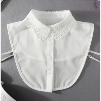 Γυναικείο Πολυχρηστικό Καλοκαιρινό Ψεύτικο Κολάρο με Δαντέλα, Διακοσμητικό Κολάρο με Σταντ, Δαντέλα, Διασυνοριακός Κατασκευαστής Χονδρικής