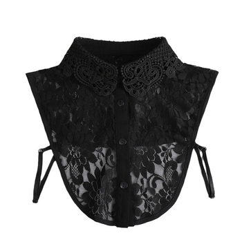 Γυναικείο Πολυχρηστικό Καλοκαιρινό Ψεύτικο Κολάρο με Δαντέλα, Διακοσμητικό Κολάρο με Σταντ, Δαντέλα, Διασυνοριακός Κατασκευαστής Χονδρικής