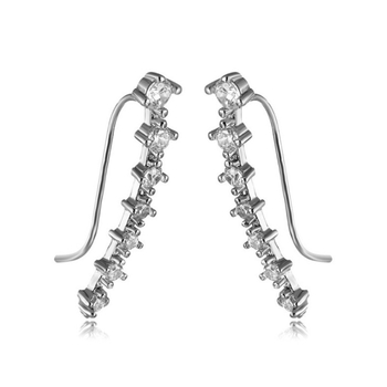 Διασυνοριακή ευρωπαϊκή και αμερικανική μόδα από τα αστέρια του ίδιου σας 7 μακριά σκουλαρίκια με στρας, σκουλαρίκια dipper