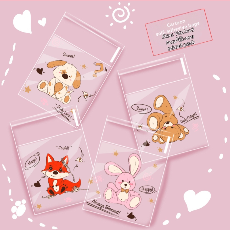 Персонализируеми торбички за опаковане на сладкиши със снежинки, пресни бисквитки, млечни фурми, индивидуални самозалепващи се торбички, влагоустойчиви опаковки