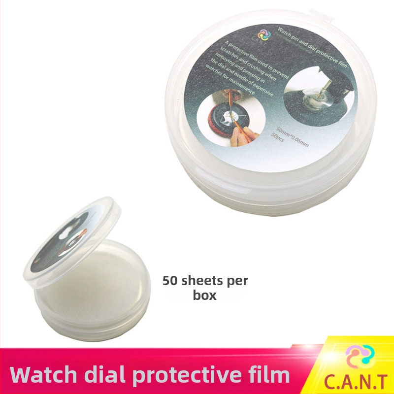 Pulksteņa remonta rīks Pulksteņa laiks un sekundes Pin Pin Pad ciparnīca Burtiskā aizsargplēve Traceless Pin Film Pulksteņa remonts