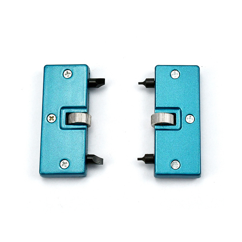 Инструмент за ремонт на часовници, преносим, двукрак, отварачка за часовници с голям диаметър, инструмент за смяна на батерията на задния капак на часовника с кръгла уста.