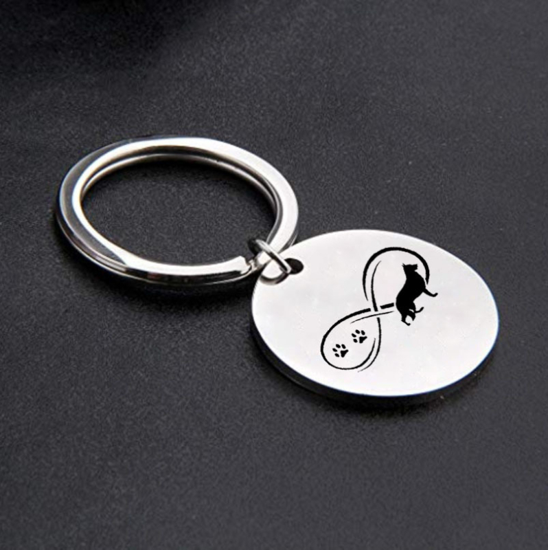 Μόδα τσάντα κρεμαστό από ανοξείδωτο ατσάλι μπρελόκ για κατοικίδια, εξατομικευμένο δημιουργικό κολιέ για άνδρες και γυναίκες, στρατιωτικό μενταγιόν με ετικέτα σκυλιών