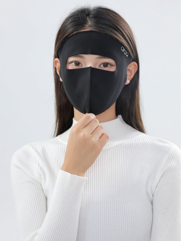 Jesenná a zimná chladuvzdorná celotvárová teplá maska, vonkajšia jazdecká vetruodolná priedušná jednodielna celotvárová jazdecká maska na tvár Gini