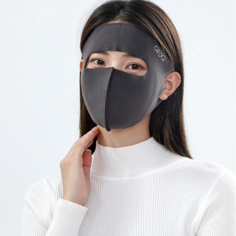 Jesenná a zimná chladuvzdorná celotvárová teplá maska, vonkajšia jazdecká vetruodolná priedušná jednodielna celotvárová jazdecká maska na tvár Gini