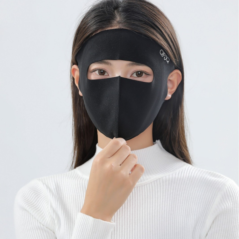 Jesenná a zimná chladuvzdorná celotvárová teplá maska, vonkajšia jazdecká vetruodolná priedušná jednodielna celotvárová jazdecká maska na tvár Gini