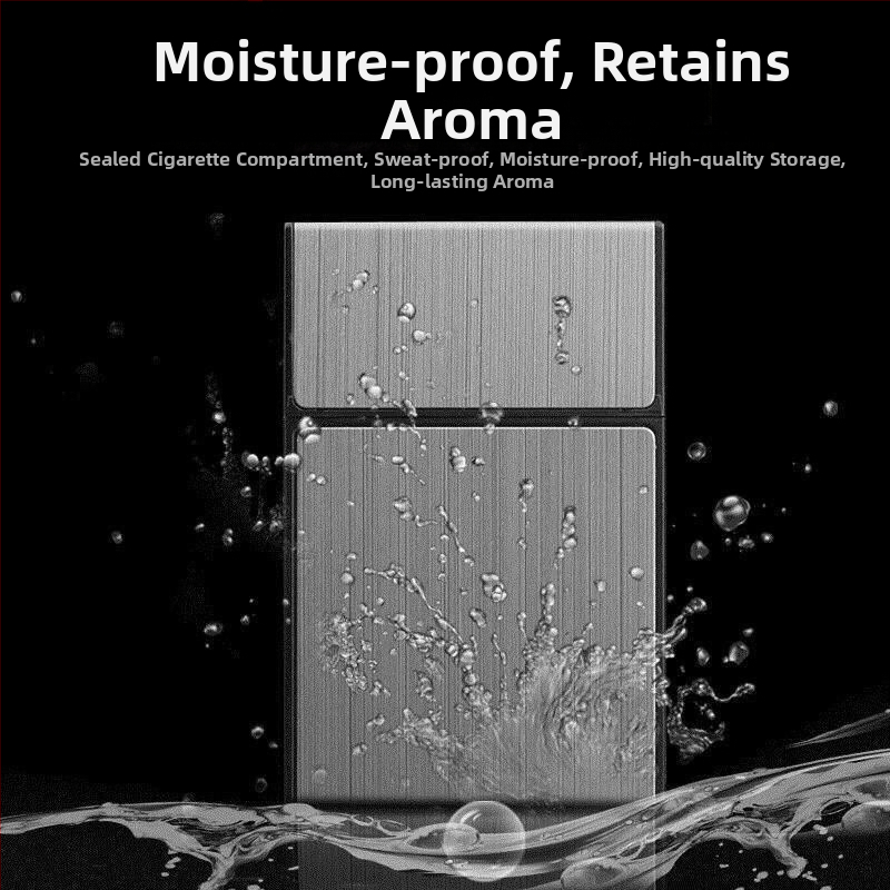 20 броя пластмасови калъфи за цигари с превключване, меки и твърди кутии, универсални преносими, влагоустойчиви калъфи за цигари, компресионни цигари, щипка