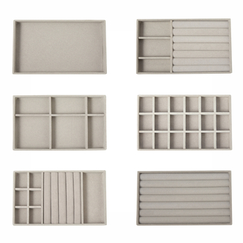 Daugiasluoksnė padalinta papuošalų dėžutė auskarai auskarai papuošalų laikymo dėžutė namams papuošalų dėžutės klasifikacija skaidri apdailos dėžutė didmeninė prekyba