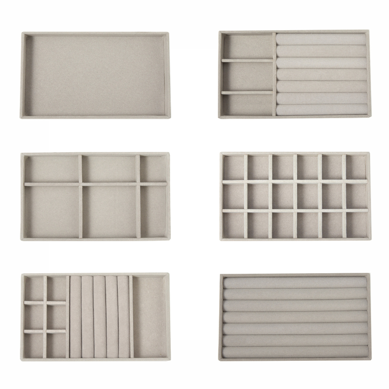 Daugiasluoksnė padalinta papuošalų dėžutė auskarai auskarai papuošalų laikymo dėžutė namams papuošalų dėžutės klasifikacija skaidri apdailos dėžutė didmeninė prekyba