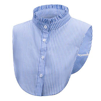 Φθινοπωρινό και Χειμερινό Ψεύτικο Κολάρο Μπλούζα Ριγέ Ψεύτικο Κολάρο Πουκαμίσου Ψεύτικο Κολάρο με Σταντ Ψεύτικο Κολάρο Διακοσμητικό Κολάρο Διασυνοριακής Παρτίδας Κατασκευαστή