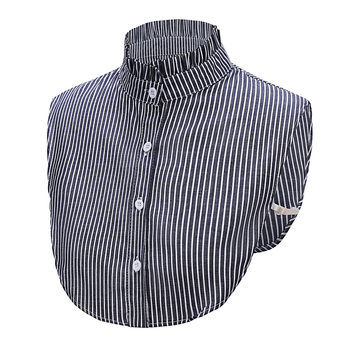 Φθινοπωρινό και Χειμερινό Ψεύτικο Κολάρο Μπλούζα Ριγέ Ψεύτικο Κολάρο Πουκαμίσου Ψεύτικο Κολάρο με Σταντ Ψεύτικο Κολάρο Διακοσμητικό Κολάρο Διασυνοριακής Παρτίδας Κατασκευαστή