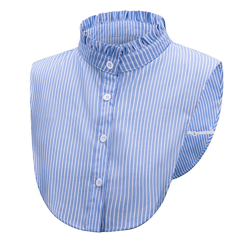 Őszi és téli hamisgalléros blúz, csíkos hamis inggallér, hamis állógallér, hamis gallér, dekoratív gallér, határokon átnyúló gyártói tétel