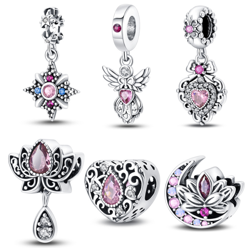 Határokon átnyúló, nagy eladású romantikus klasszikus sorozat – romantikus csillagfényes medál, réz, ezüstözött 925-ös karkötő, nagykereskedelmi dropshipping