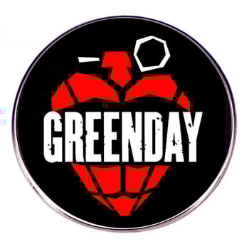Green Day Green Day Рок група брошка пънк музика значк метална сплав значка аксесоари