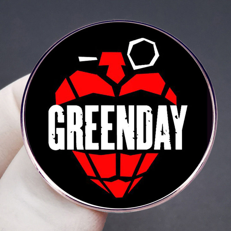 Green Day Green Day Рок група брошка пънк музика значк метална сплав значка аксесоари