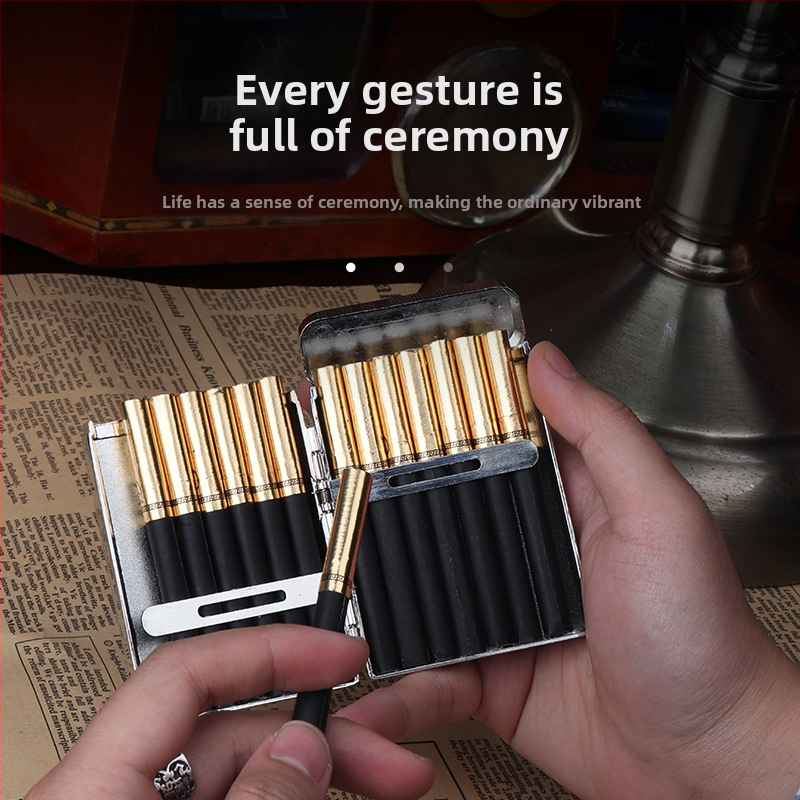 MG uus Harlandi sigaretiümbris Bloody Cigarette Gangster jämeda 16 metallist küljega kolme avatud tehase väljamüügiga