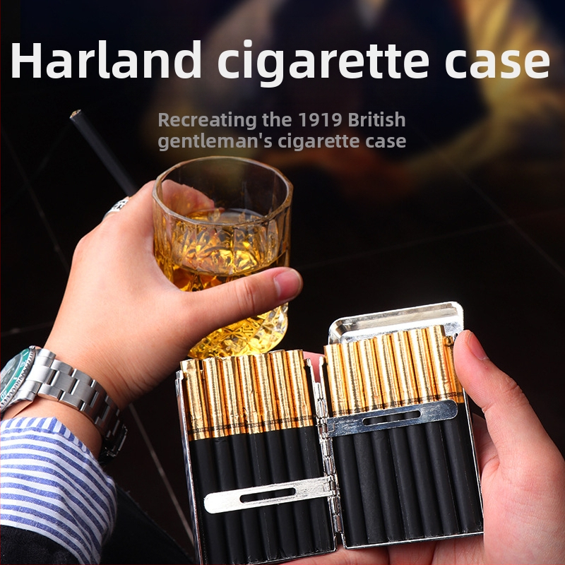 Калъфка за цигари MG New Harland, кървава цигара Gangster с груб метал 16, странично три, отворена, фабричен аутлет