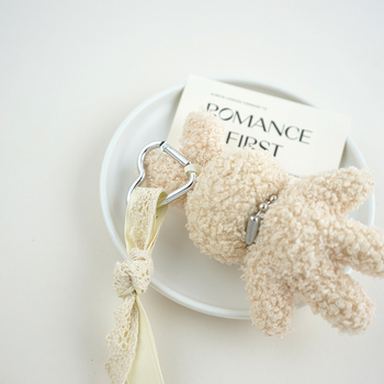 Μικρό Κόκκινο Βιβλίο Αγάπης Φιόγκος Λαγουδάκι Λούτρινη Τσάντα Σχολική Τσάντα Κρεμαστό Κορίτσι Κούκλα Κούκλα Μπρελόκ Κρεμαστά Στολίδια