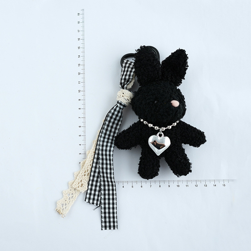 Kis piros könyv szerelmes masni nyuszi plüss táska iskolatáska medál lány baba baba kulcstartó függő díszek