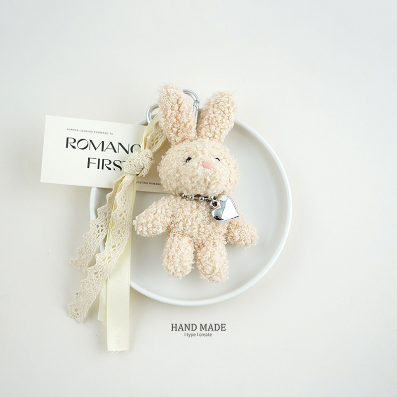 Kis piros könyv szerelmes masni nyuszi plüss táska iskolatáska medál lány baba baba kulcstartó függő díszek