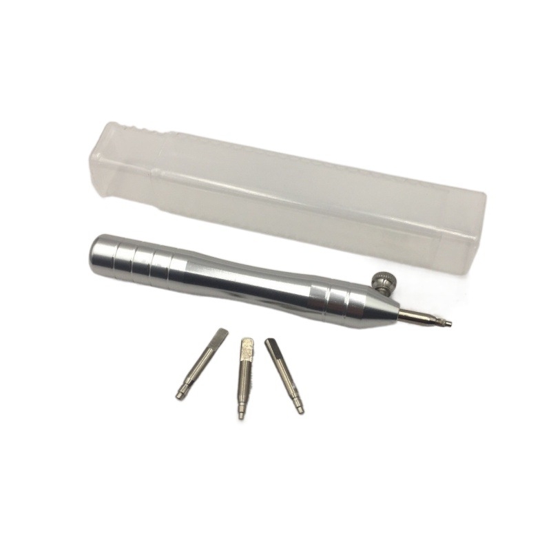 Laikrodžių taisymo įrankis Laikrodžių strypo vamzdelis atviras baltas plieninis strypas vamzdelis atviras darbo S laikrodžių strypo vamzdelis Laikrodžių taisymo įrankis